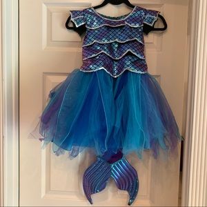 Mermaid costume girls SZ S